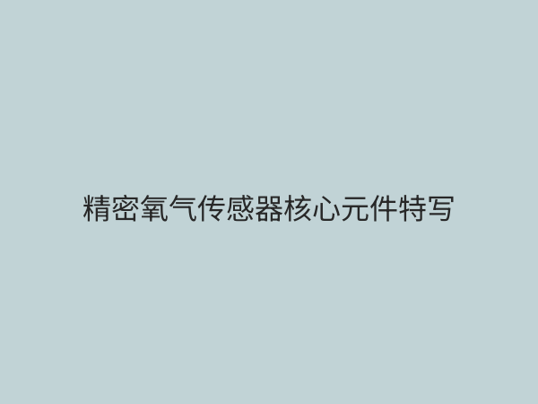 氧气传感器：原理、应用与选型指南，守护呼吸安全的关键