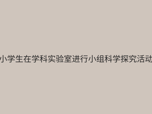 小学学科实验室：点燃科学兴趣，提升核心素养的创新课堂